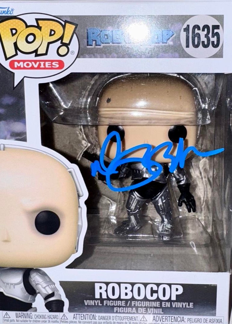 Peter Weller Signed Funko Pop #1635 "Robocop" - ACOA